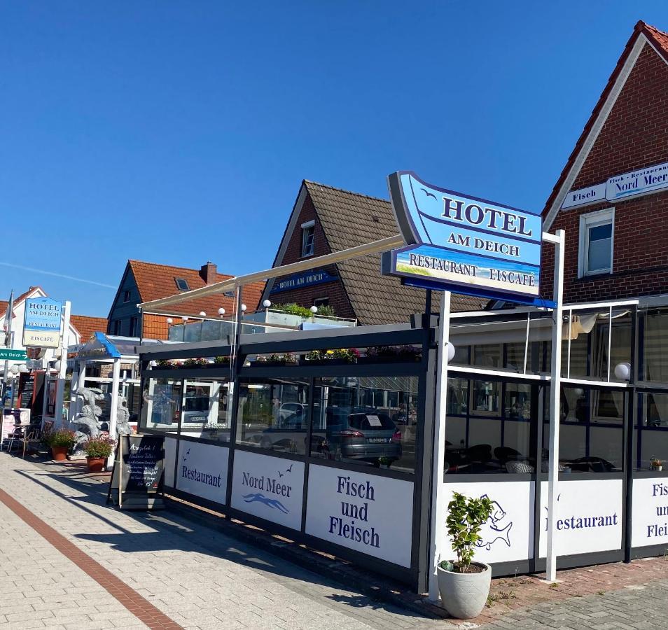Hotel Am Deich Norddeich  Bagian luar foto