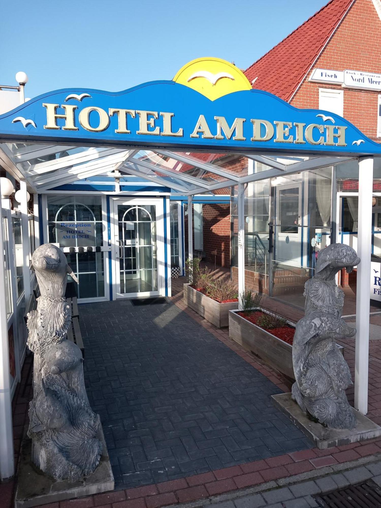 Hotel Am Deich Norddeich  Bagian luar foto